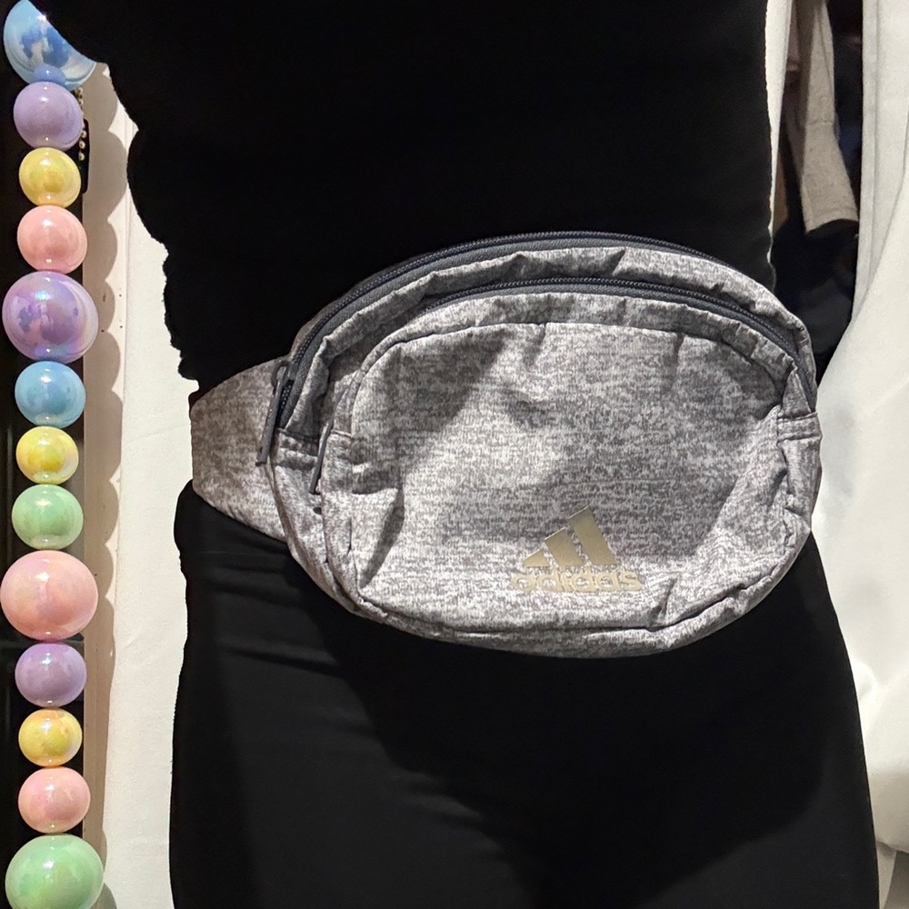 ADIDAS Gray Belt Bag